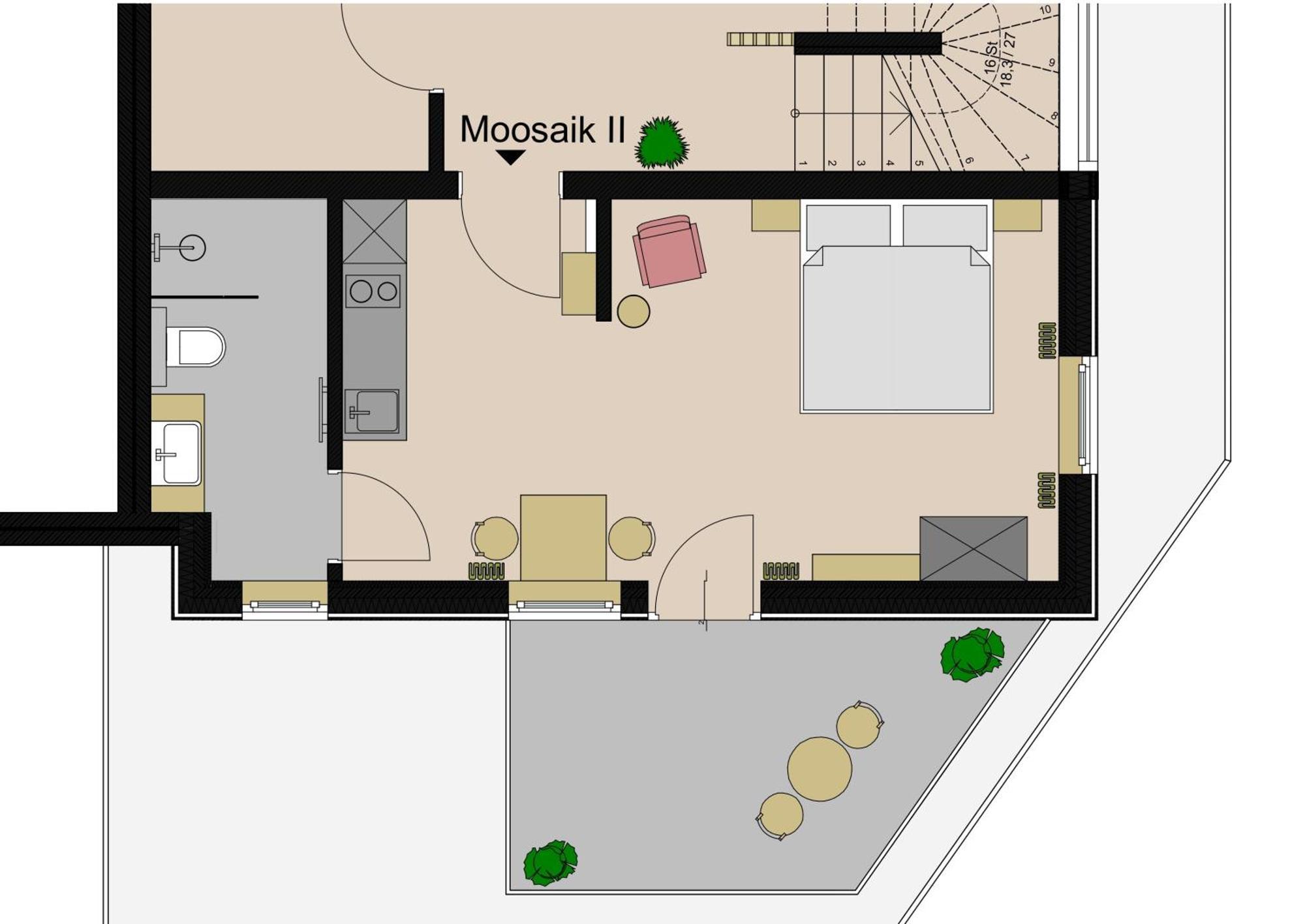 Moosaik Appartements 스트로블 외부 사진